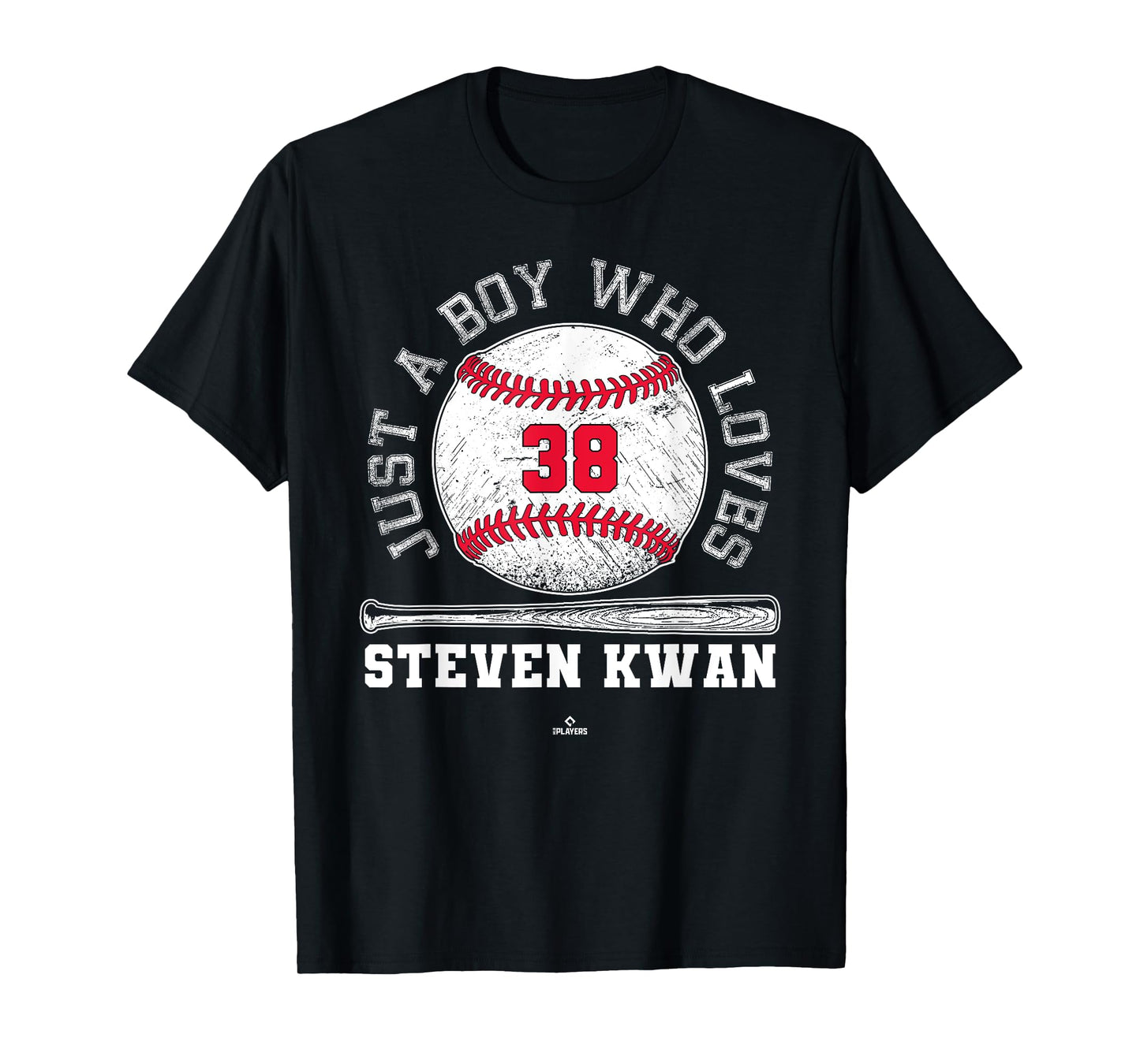 Just A Boy Who Loves Steven Kwan Cleveland Baseball MLBPA T-Shirt