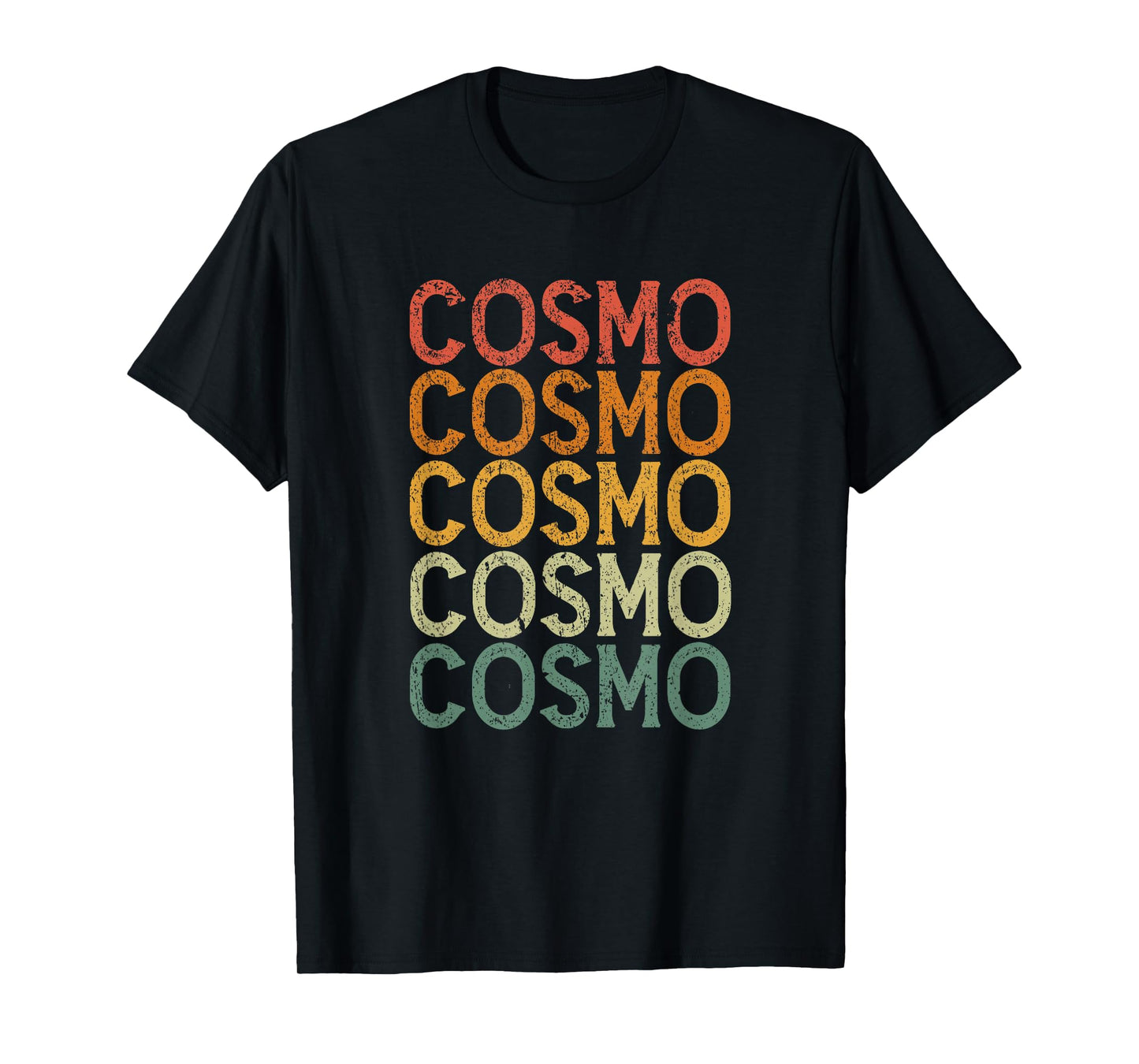 Retro Custom First Name Cosmo T-Shirt
