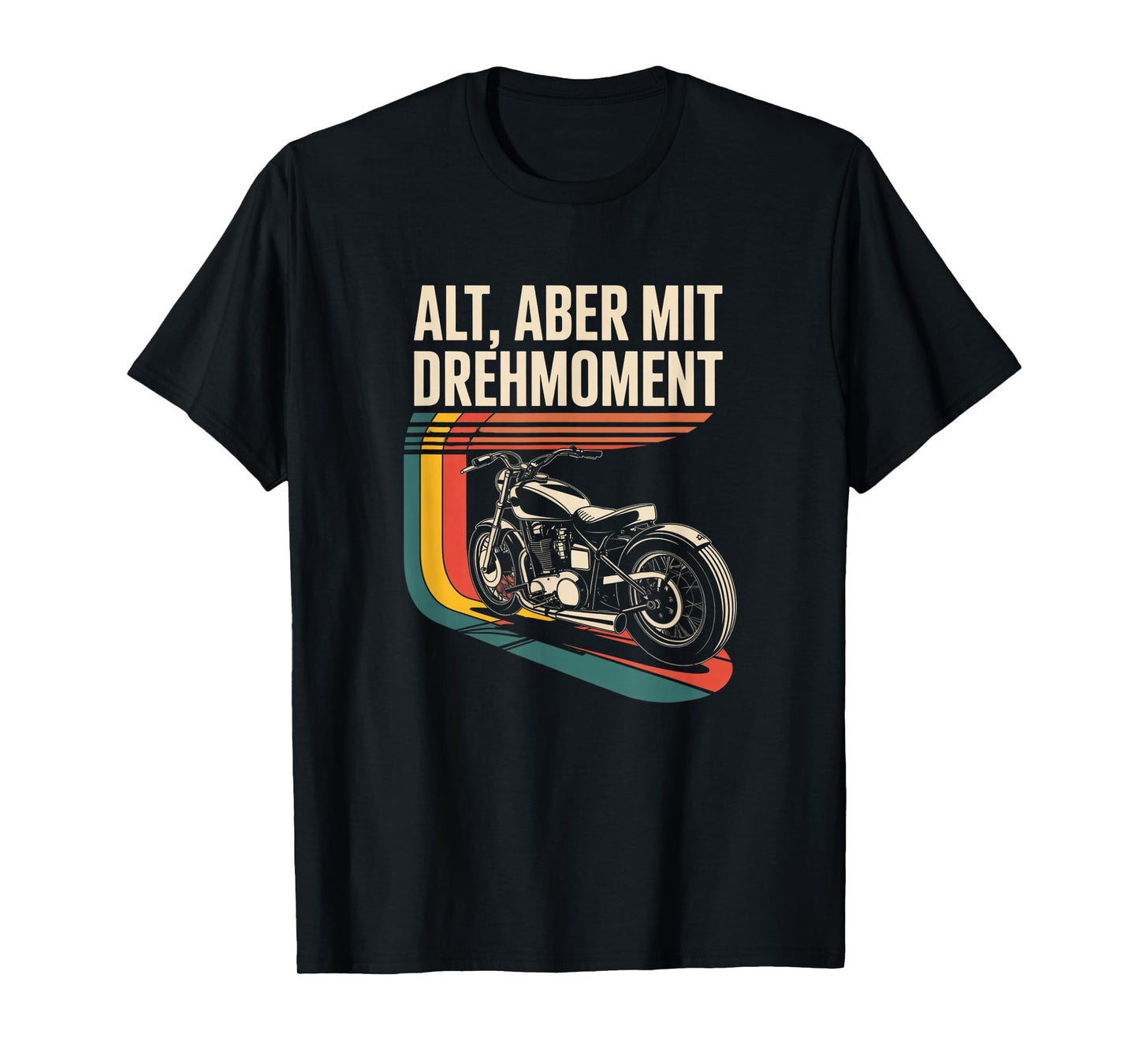 Vintage Motorcycle Outfit | Santa Cruz Retro Bike T-Shirt