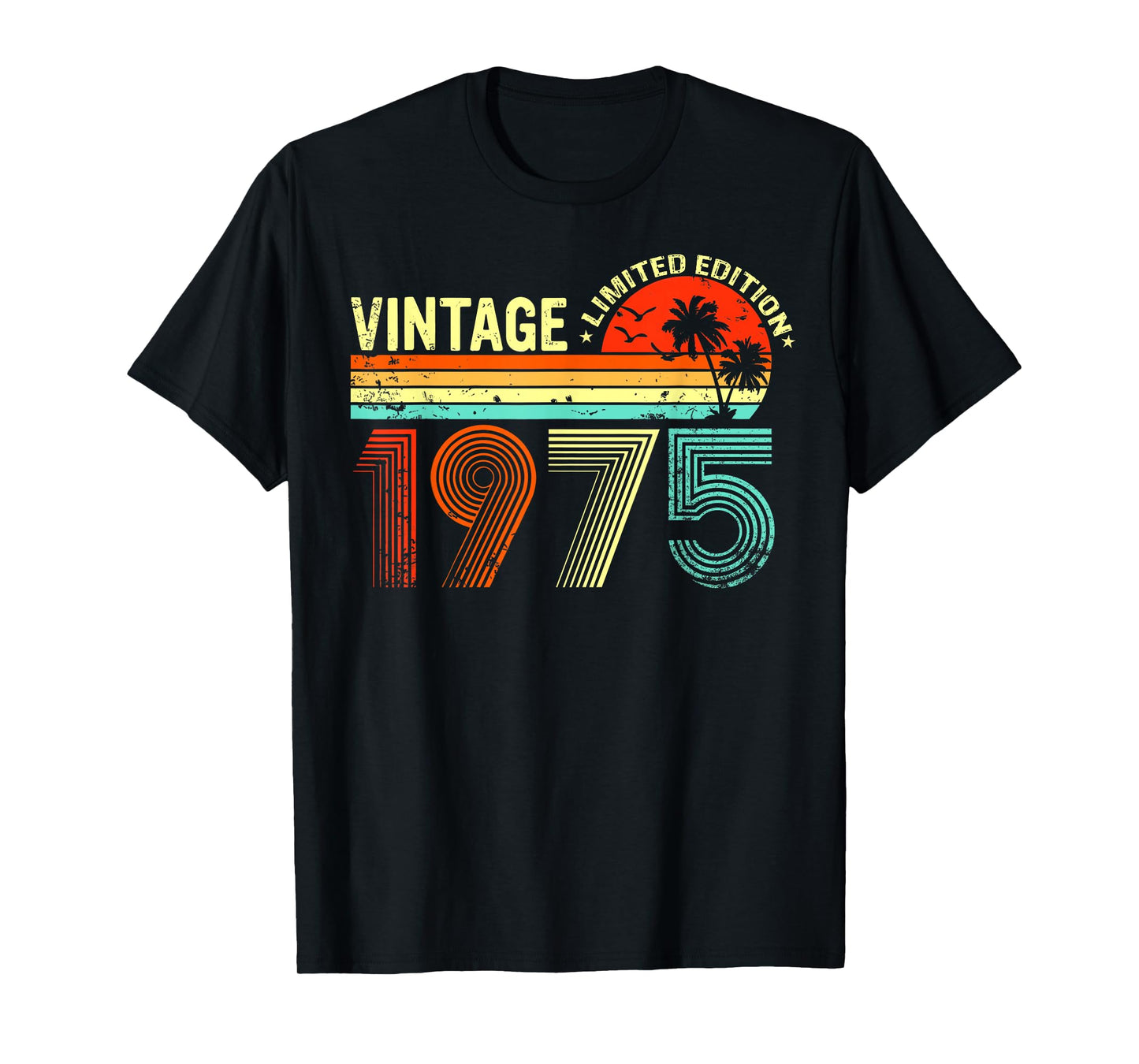 Vintage 1975 Limited Edition 50 Year Old Gifts 50th Birthday T-Shirt