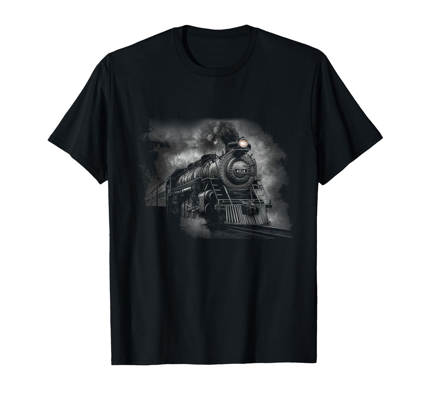 Steam Locomotive Train Engine Railroad Big-Boy Train 4014 T-Shirt