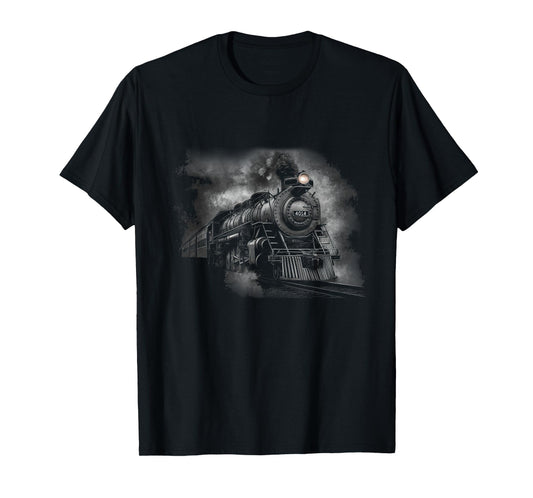 Steam Locomotive Train Engine Railroad Big-Boy Train 4014 T-Shirt