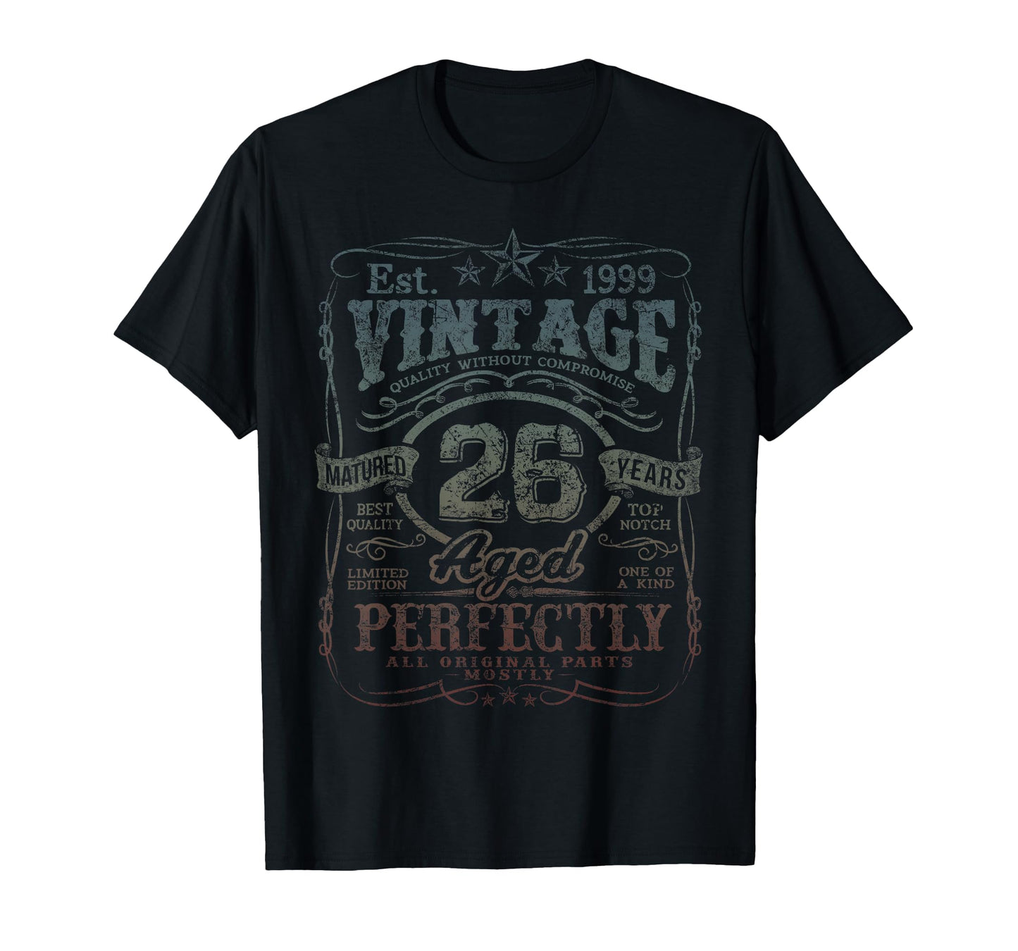 Vintage 1999 Limited Edition Shirt 26 year old 26th Birthday T-Shirt