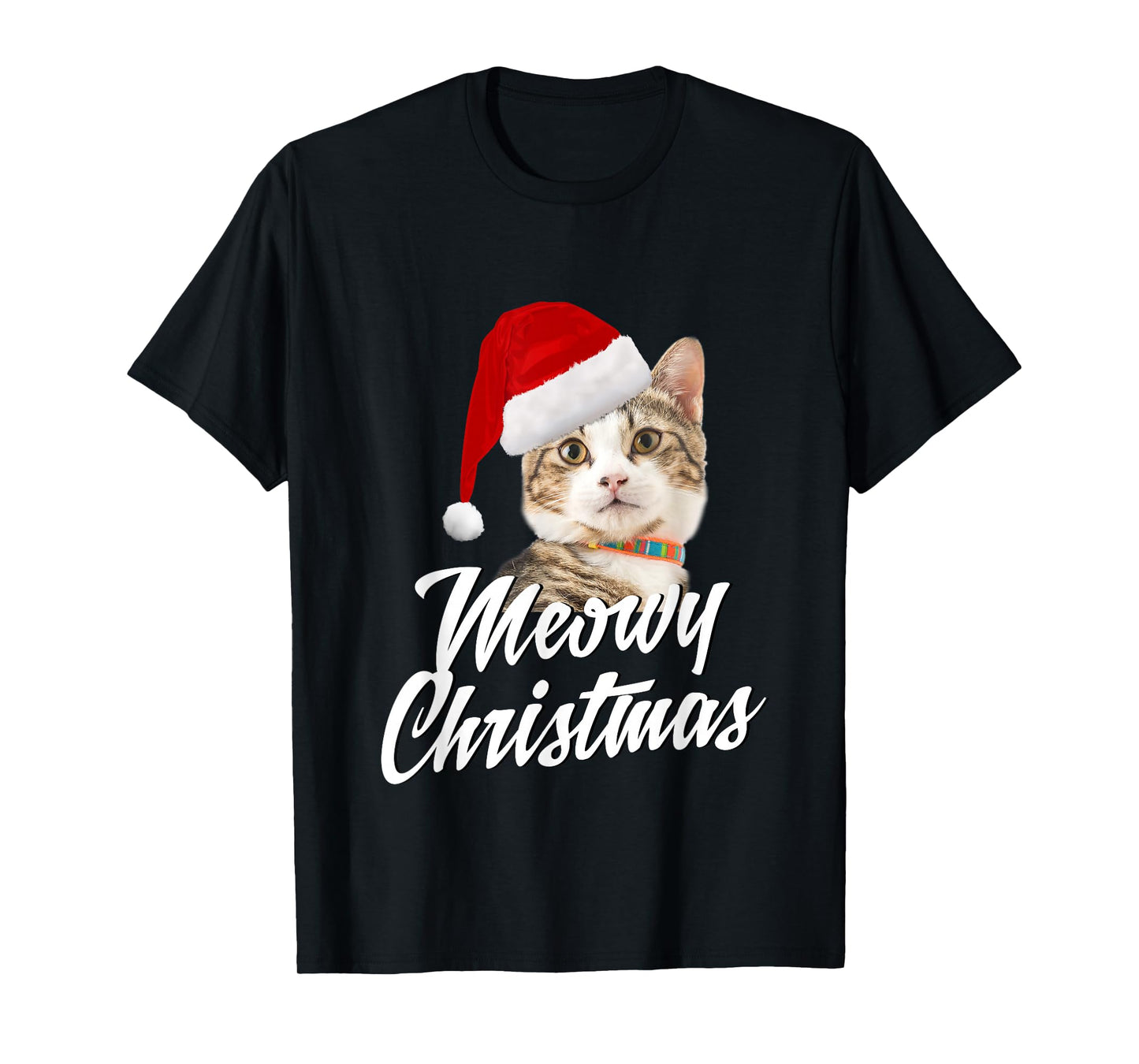 Meowy Christmas -Cats & Kittens Santa Claus Xmas Animal Gift T-Shirt
