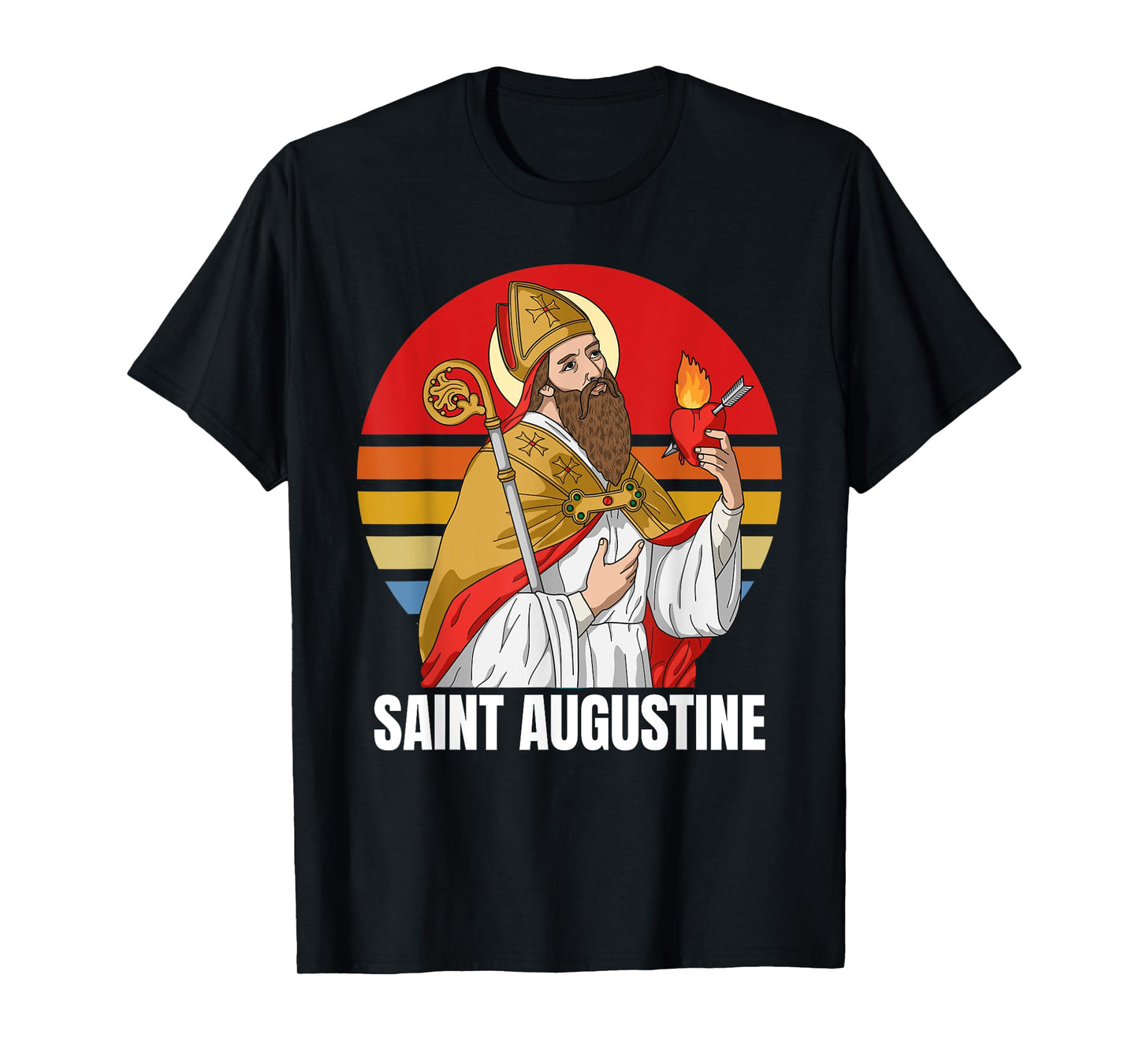 Saint Augustine Of Hippo Catholic T-Shirt