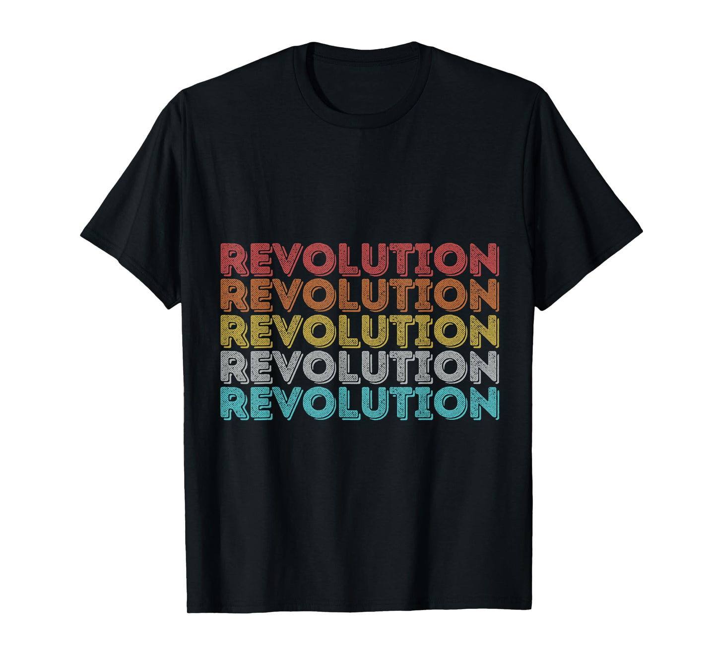 Vintage Retro Revolution T-Shirt