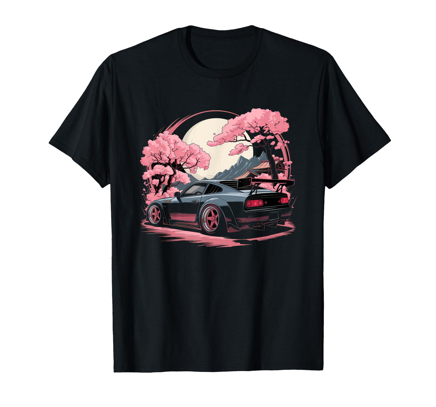 Japanese Car Tshirt Men JDM Japan Street Racing Streetwear T-Shirt