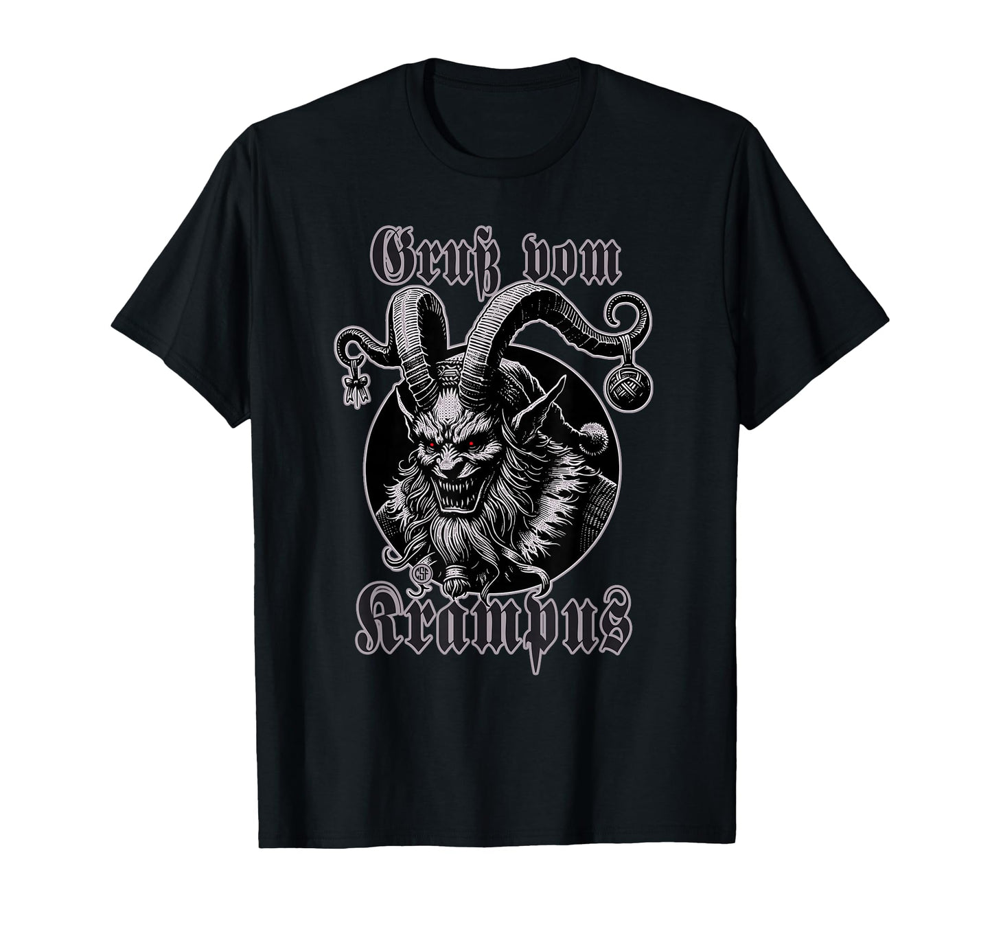 Greeting from Krampus Christmas Legend Figure T-Shirt