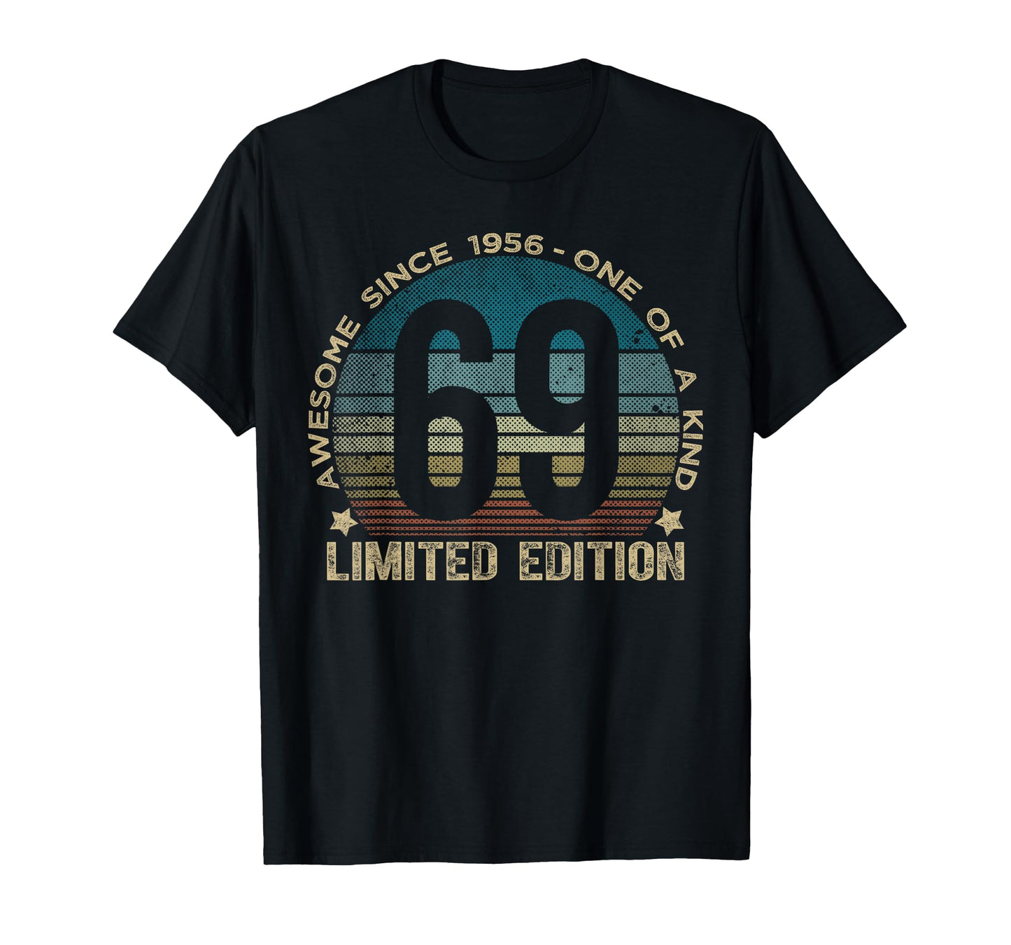 69 Year Old Gifts Vintage 1956 Limited Edition 69th Birthday T-Shirt