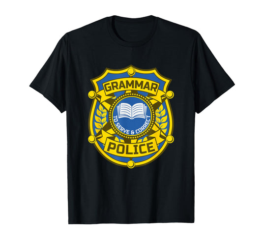 English Grammar Police T-Shirt