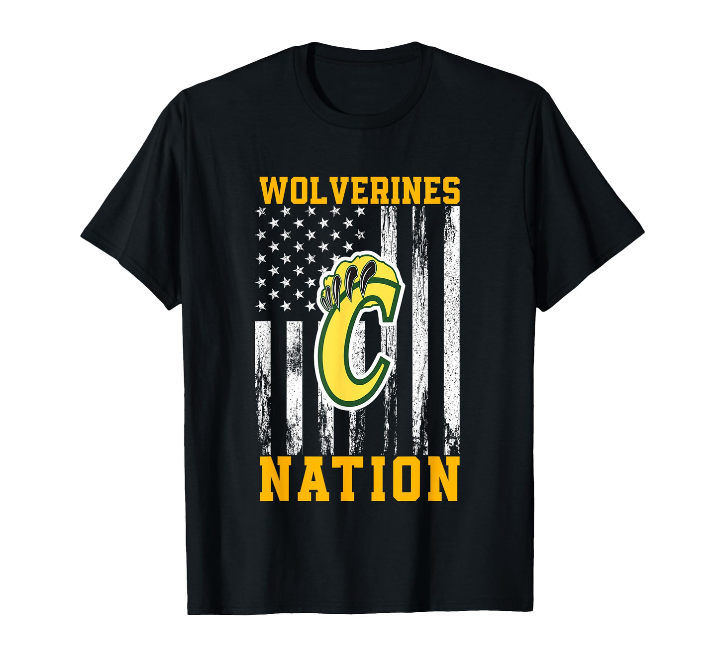 Carver Wolverines Logo Nation HS T-Shirt
