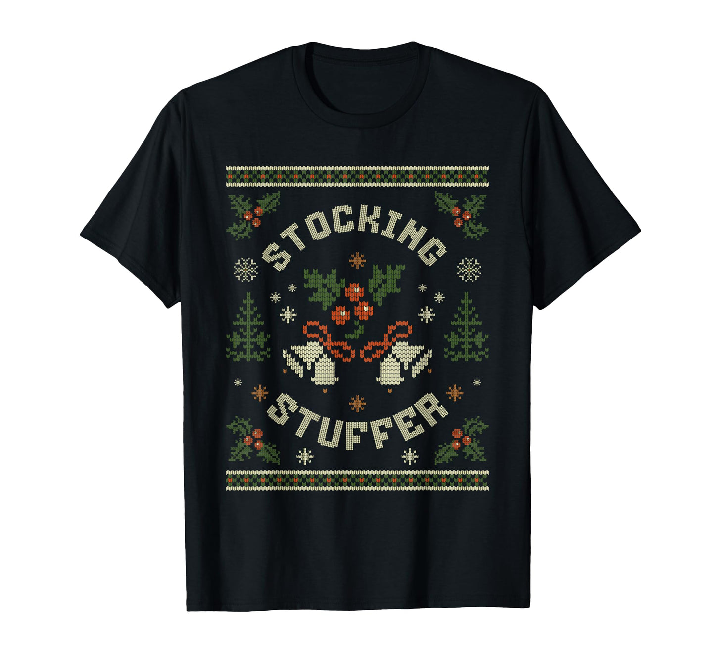 Funny The Stocking Stocking Stuffer Matching Couples Ugly T-Shirt