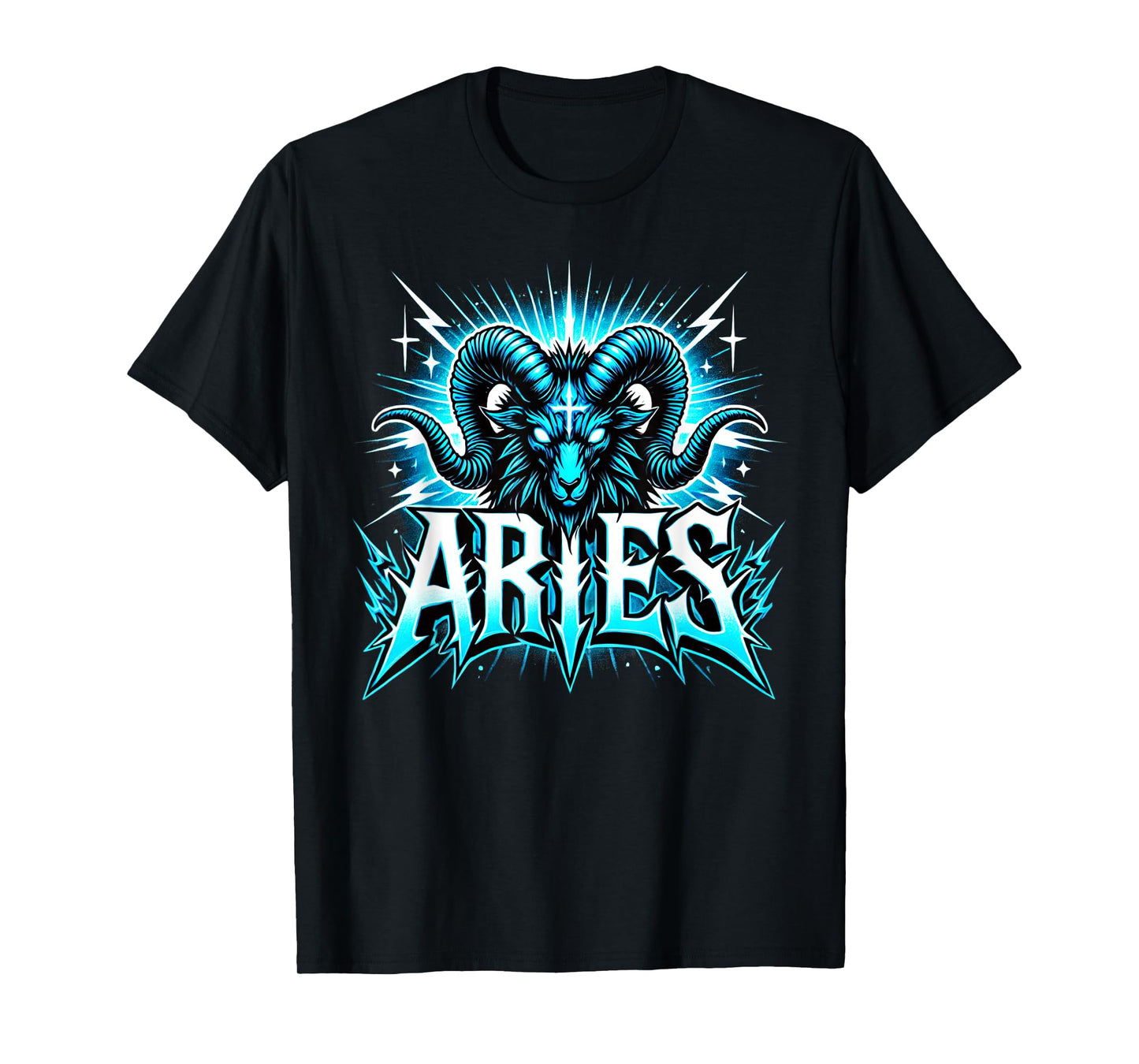 Aries Heavy Metal Zodiac T-Shirt