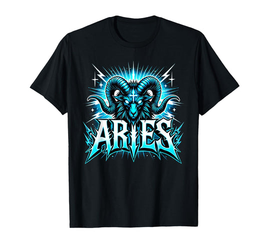Aries Heavy Metal Zodiac T-Shirt
