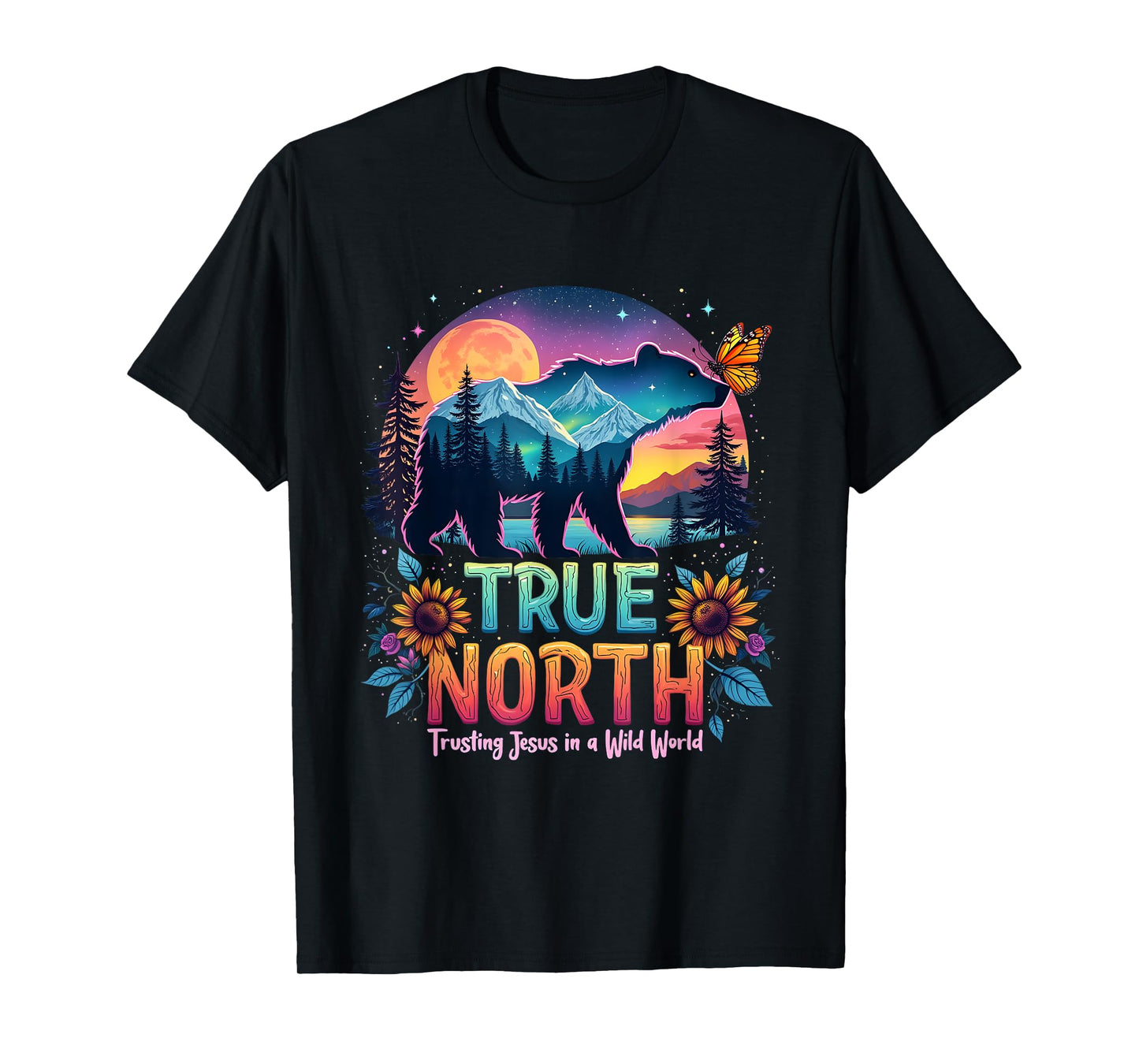 True North VBS 2025 Trusting Jesus Christian Camp T-Shirt