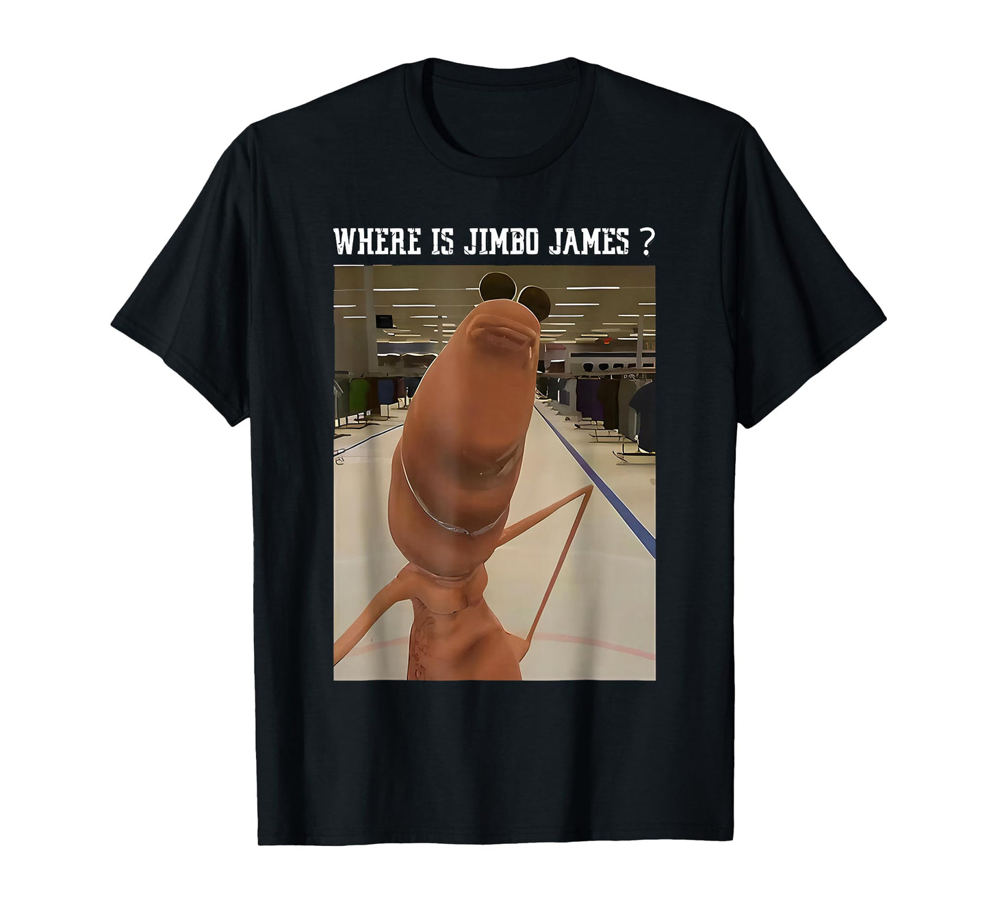Marcus The Worm Where is Jimbo James Meme T-Shirt