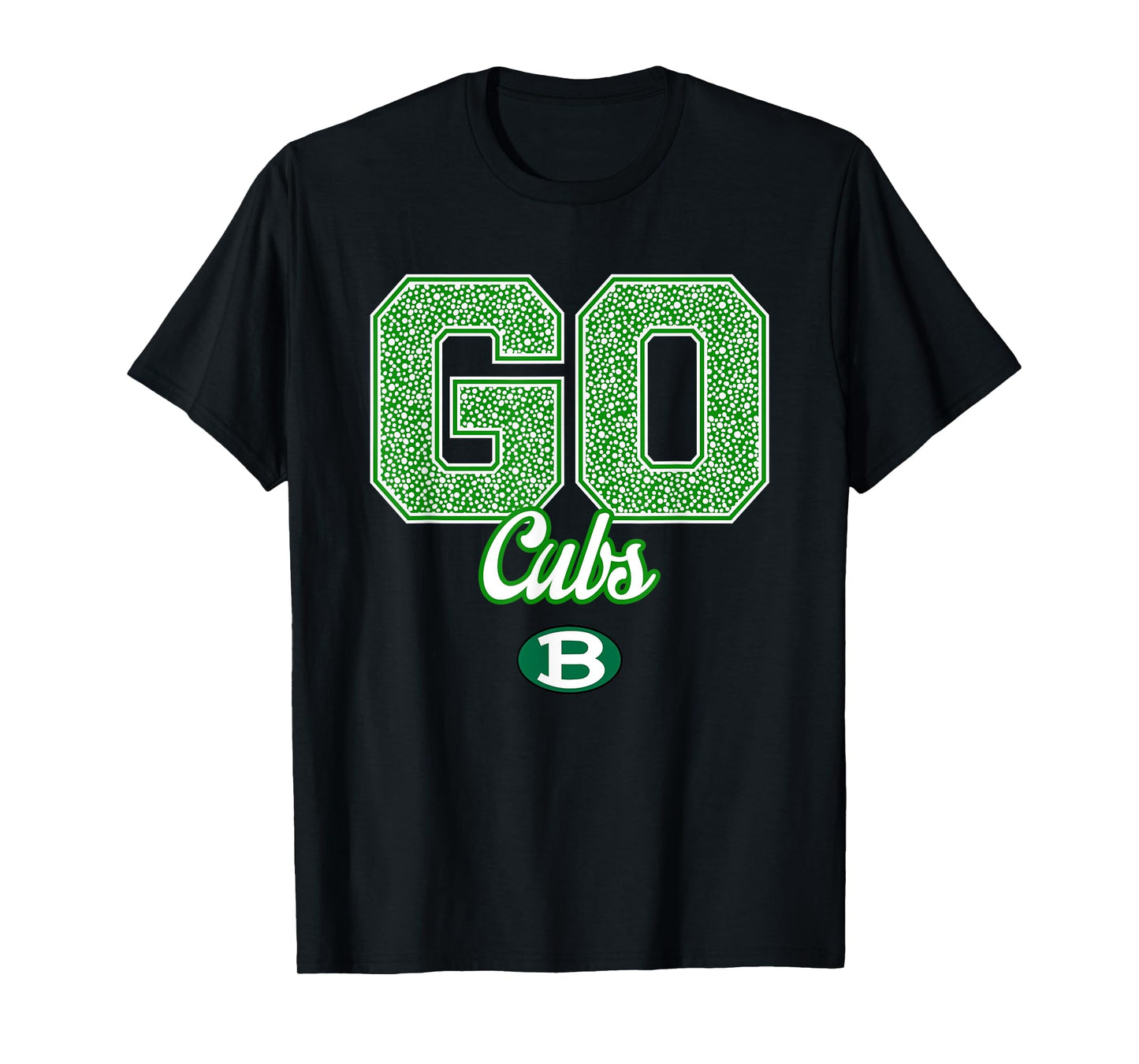 Brenham Cubs Logo GO! School Pride HS T-Shirt