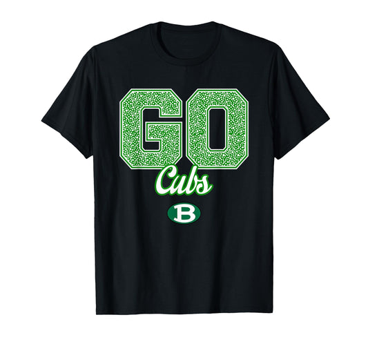 Brenham Cubs Logo GO! School Pride HS T-Shirt