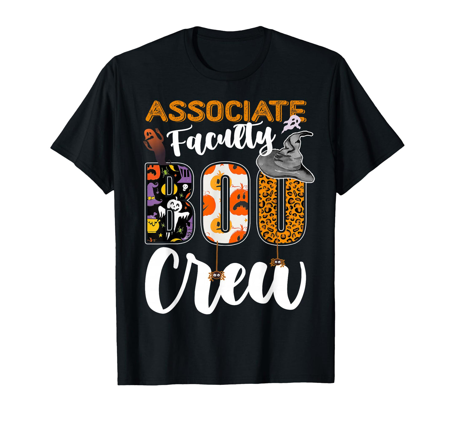 Associate Faculty Boo Crew Halloween Match Lecturer T-Shirt