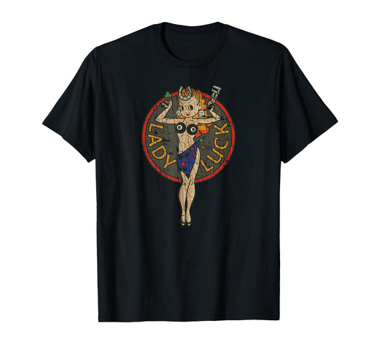 Traditional Lady Luck 1947 T-Shirt