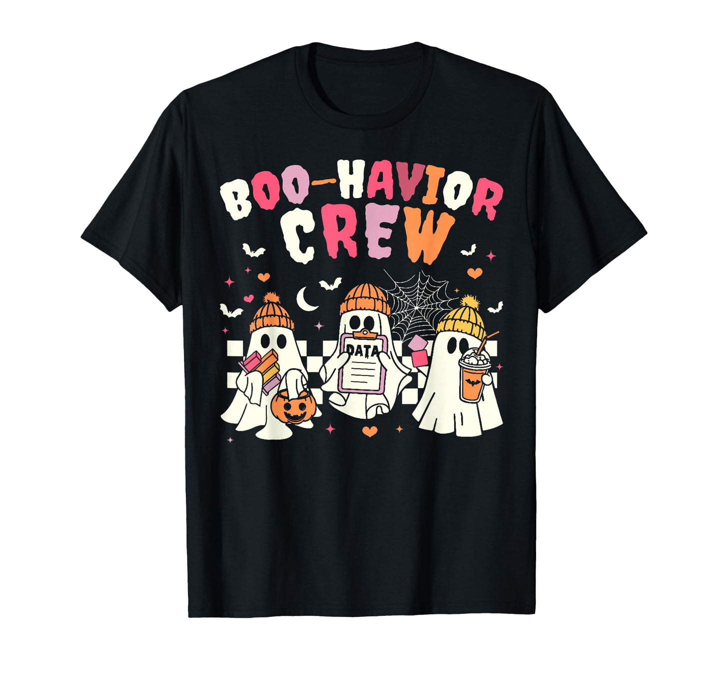 Boo Havior Crew Behavior Analyst Halloween ABA RBT T-Shirt