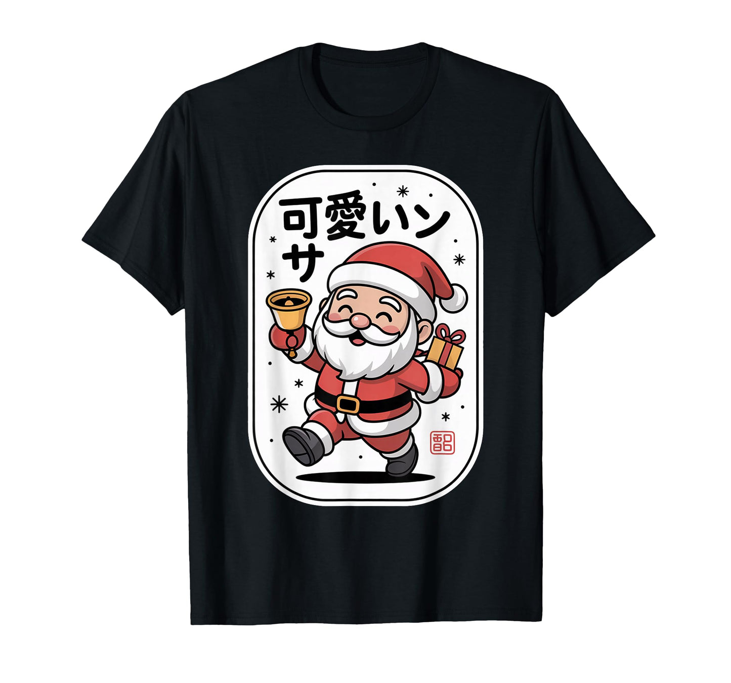 Kawaii Santa - Anime Holiday Aesthetic T-Shirt