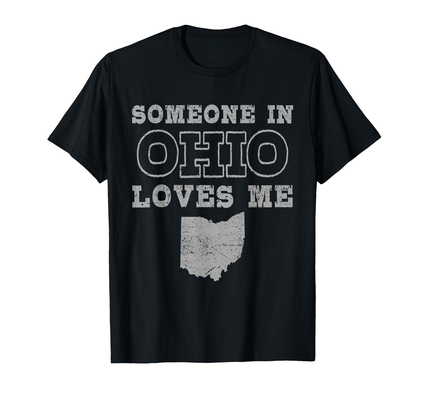 Someone In Ohio Loves Me Vintage US State T-Shirt