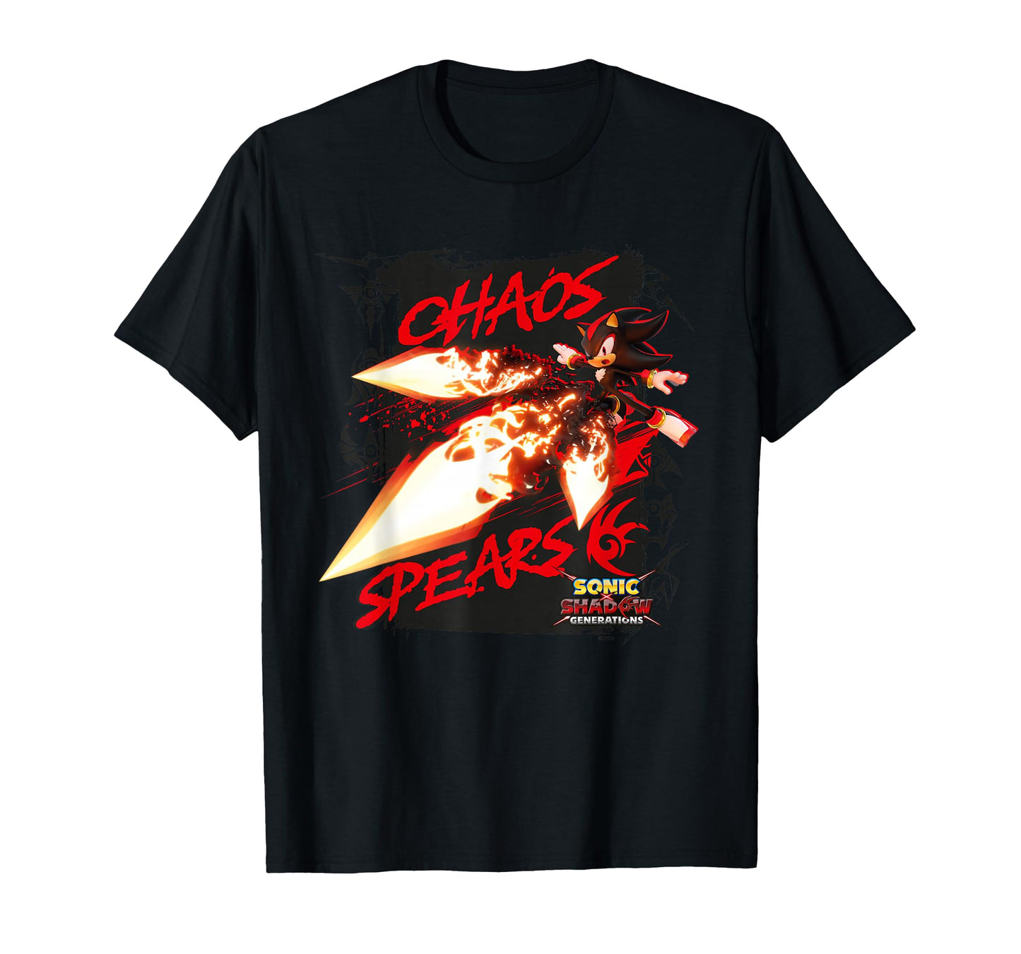 Sonic the Hedgehog, Sonic X Shadow Generations Chaos Spears T-Shirt