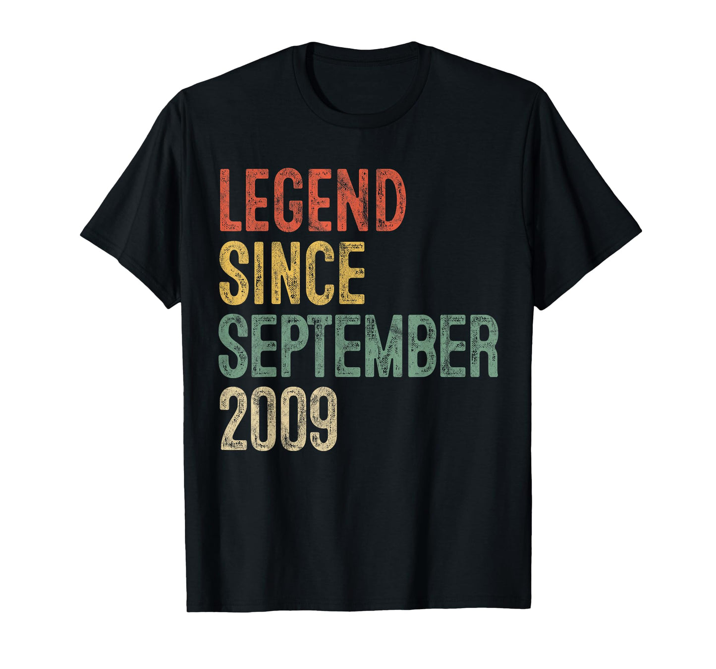 Legend 2009 16th Birthday Gifts for Boy Girl 16 Year Old T-Shirt