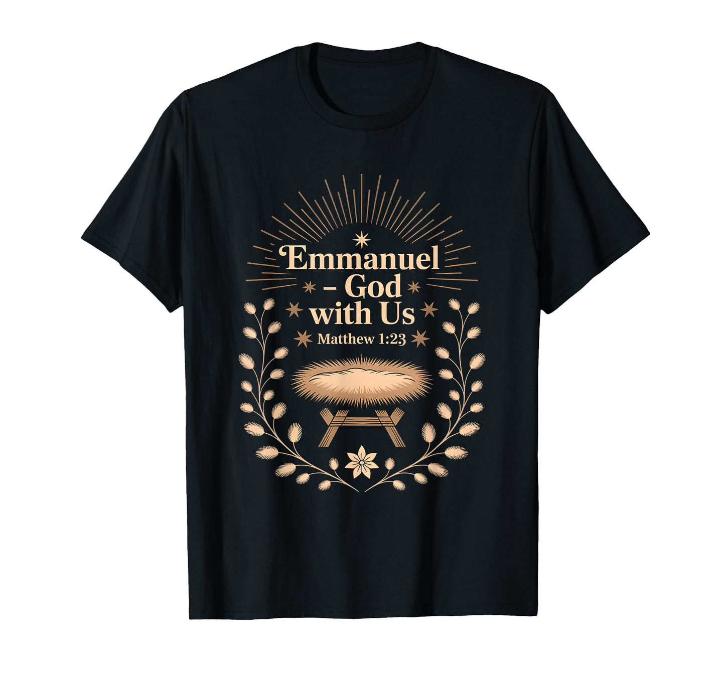 Emmanuel God With Us T Shirt T-Shirt