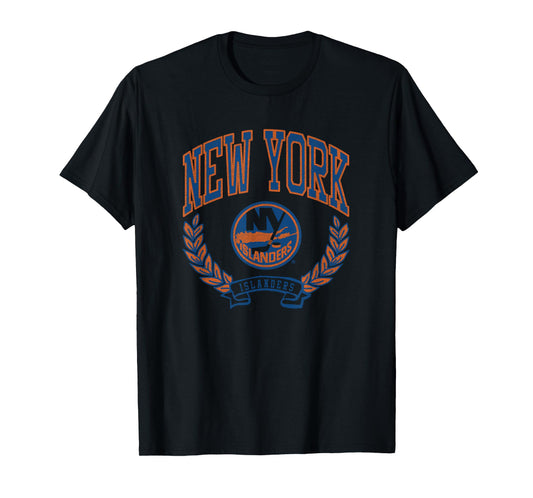 New York Islanders Vintage Victory White Officially Licensed T-Shirt