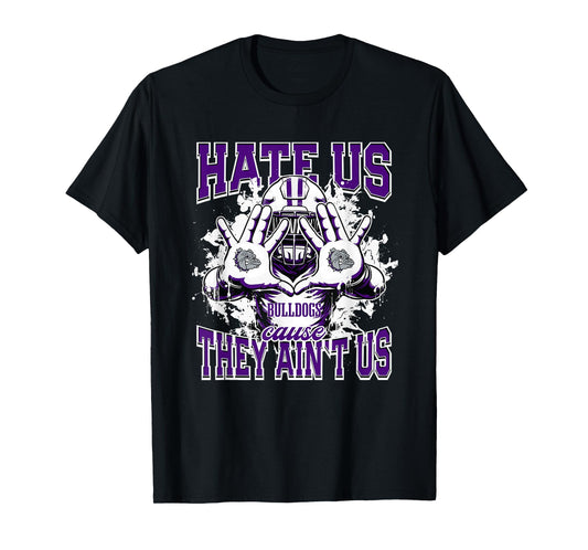 Brownsburg Bulldogs Logo Hate Us Cause They Ain't HS T-Shirt