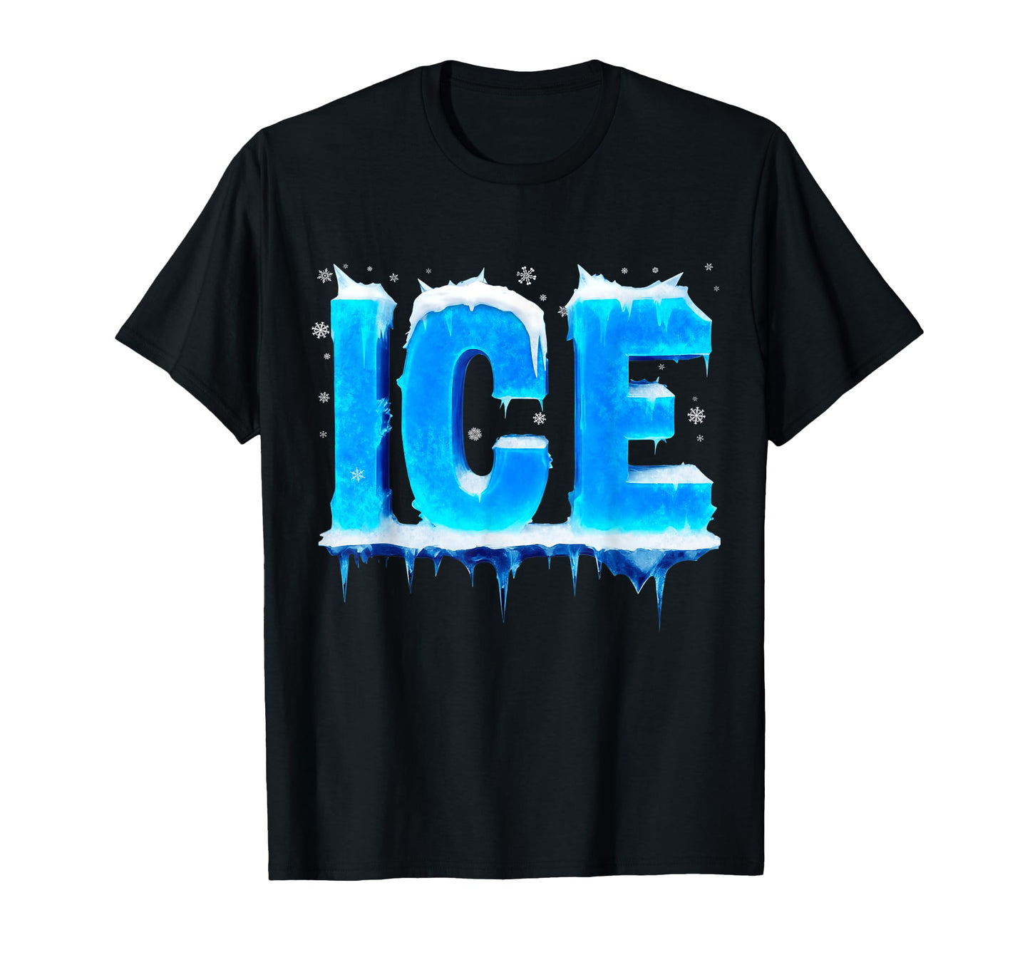 Ice Shirt Adult Kids Men Women Fire And Ice Costume T-Shirt