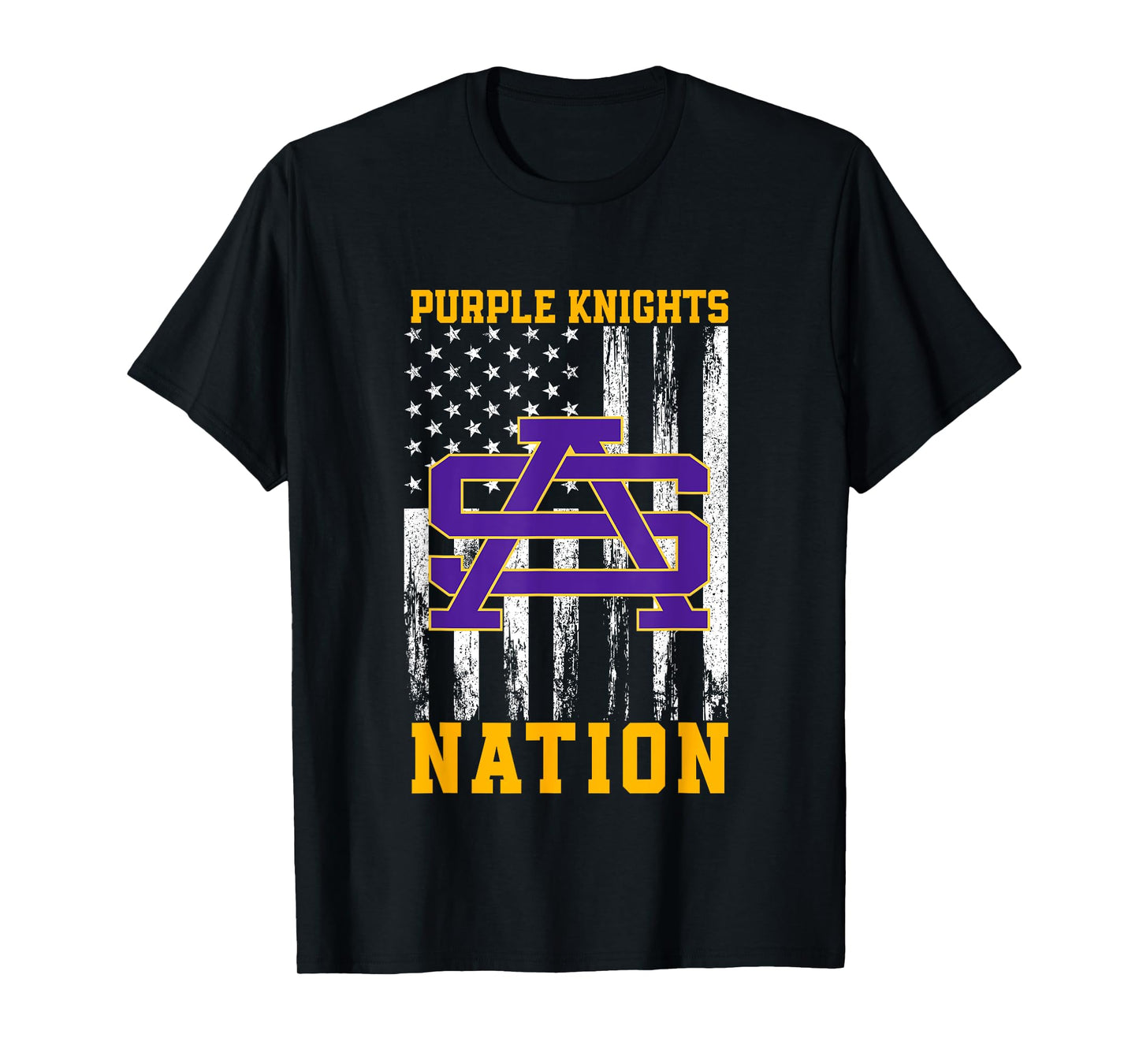 Saint Augustine Purple Knights Logo Nation HS T-Shirt