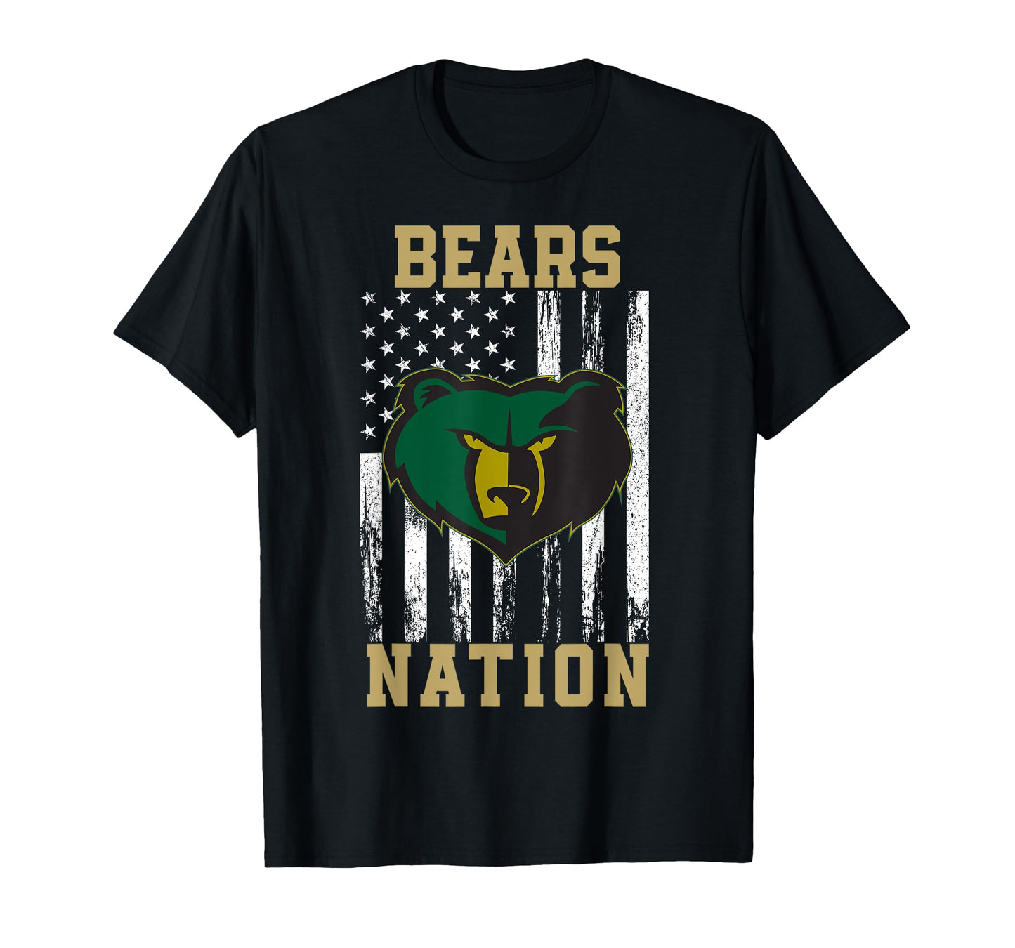 Basha Bears Logo Nation HS T-Shirt