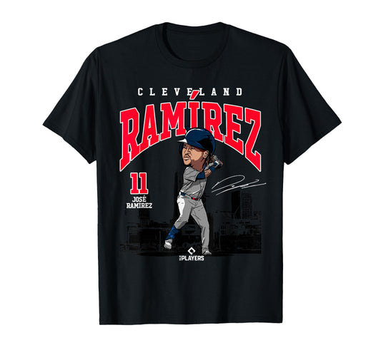 José Ramírez | Cleveland Baseball MLB Players | MLBJRAM4030 T-Shirt