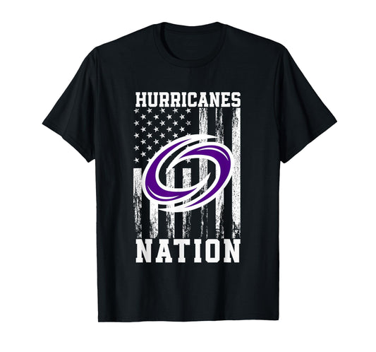 Monroe Area Hurricanes Logo Nation HS T-Shirt