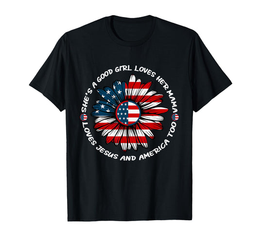 She's a Good Girl Loves her Mama T-Shirt