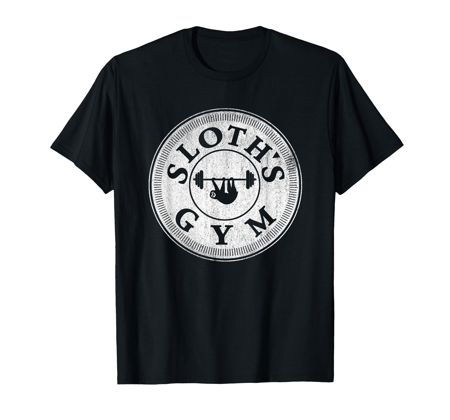 Awesome Vintage Sloths Gym Parody T-Shirt Mens & Womens T-Shirt