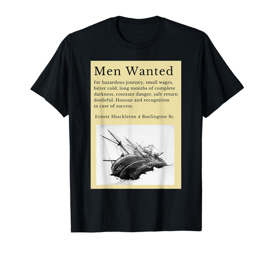 Ernest Shackleton expedition to Antarctica in the Endurance T-Shirt
