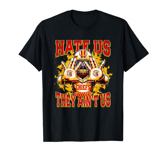 Sequoyah Chiefs Logo Hate Us Cause They Ain't HS T-Shirt