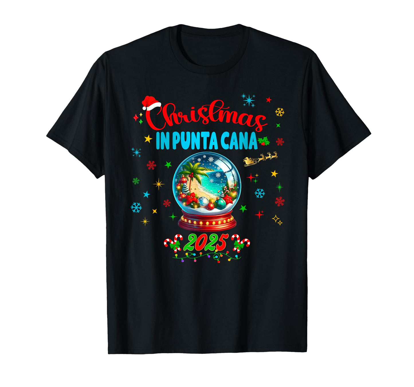 Dominican Republic Punta Cana Xmas Trip Family Reunion T-Shirt