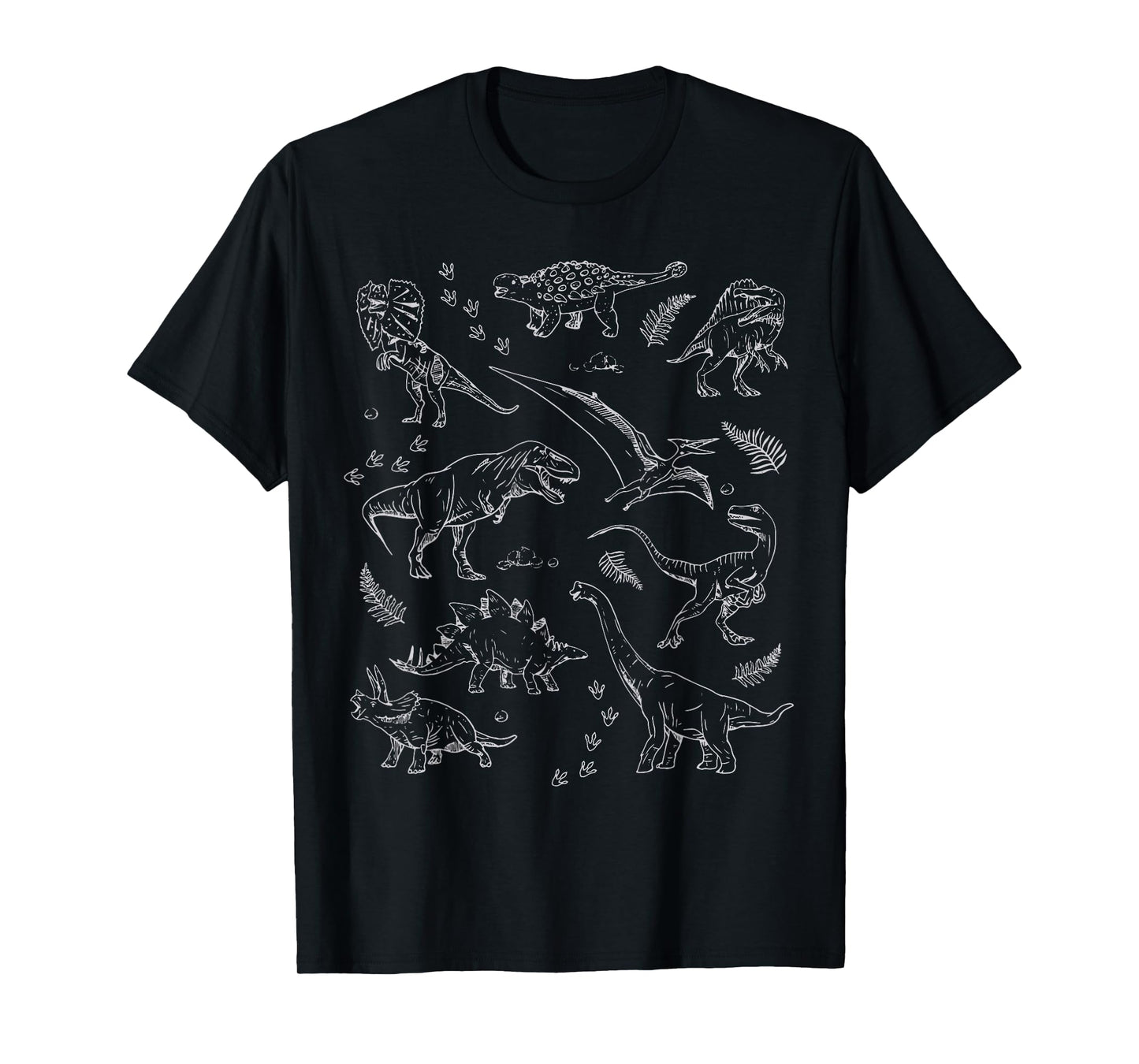 Dinosaur Fossils Vintage T-Shirt