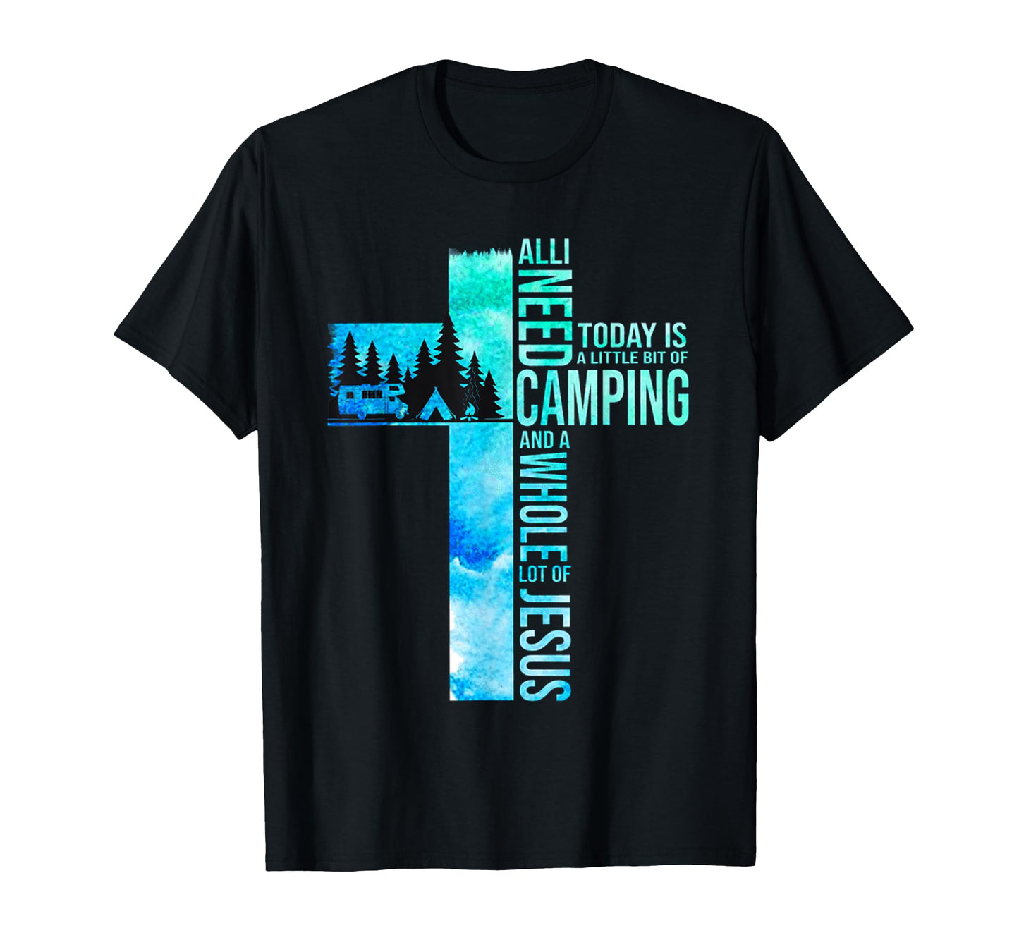 Camping and Jesus T-Shirt