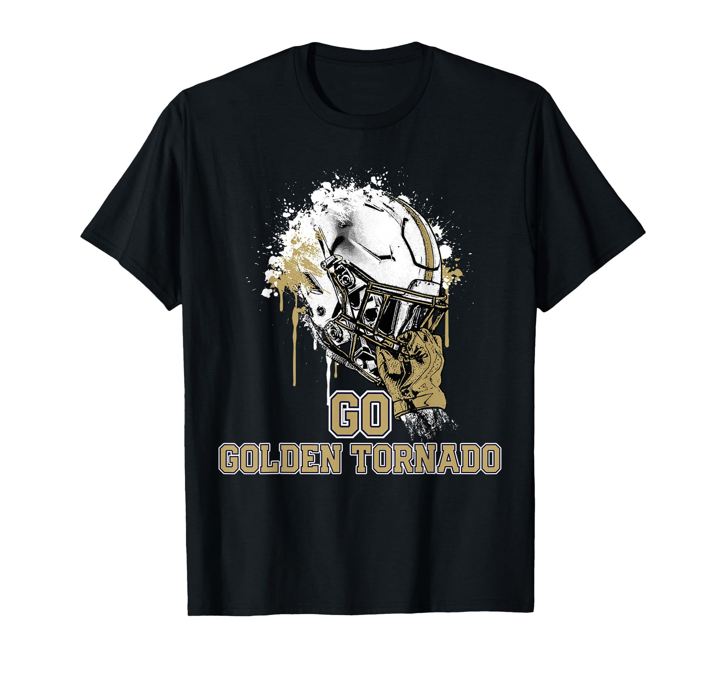 Butler Golden Tornado Rising Helmet GO! T-Shirt