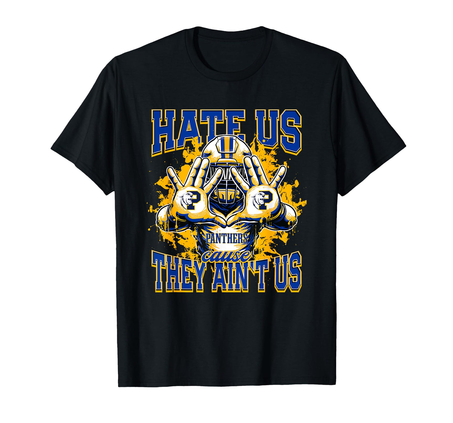Pflugerville Panthers Logo Hate Us Cause They Ain't HS T-Shirt