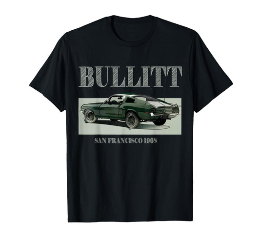 Bullitt Muscle sketch art T-Shirt