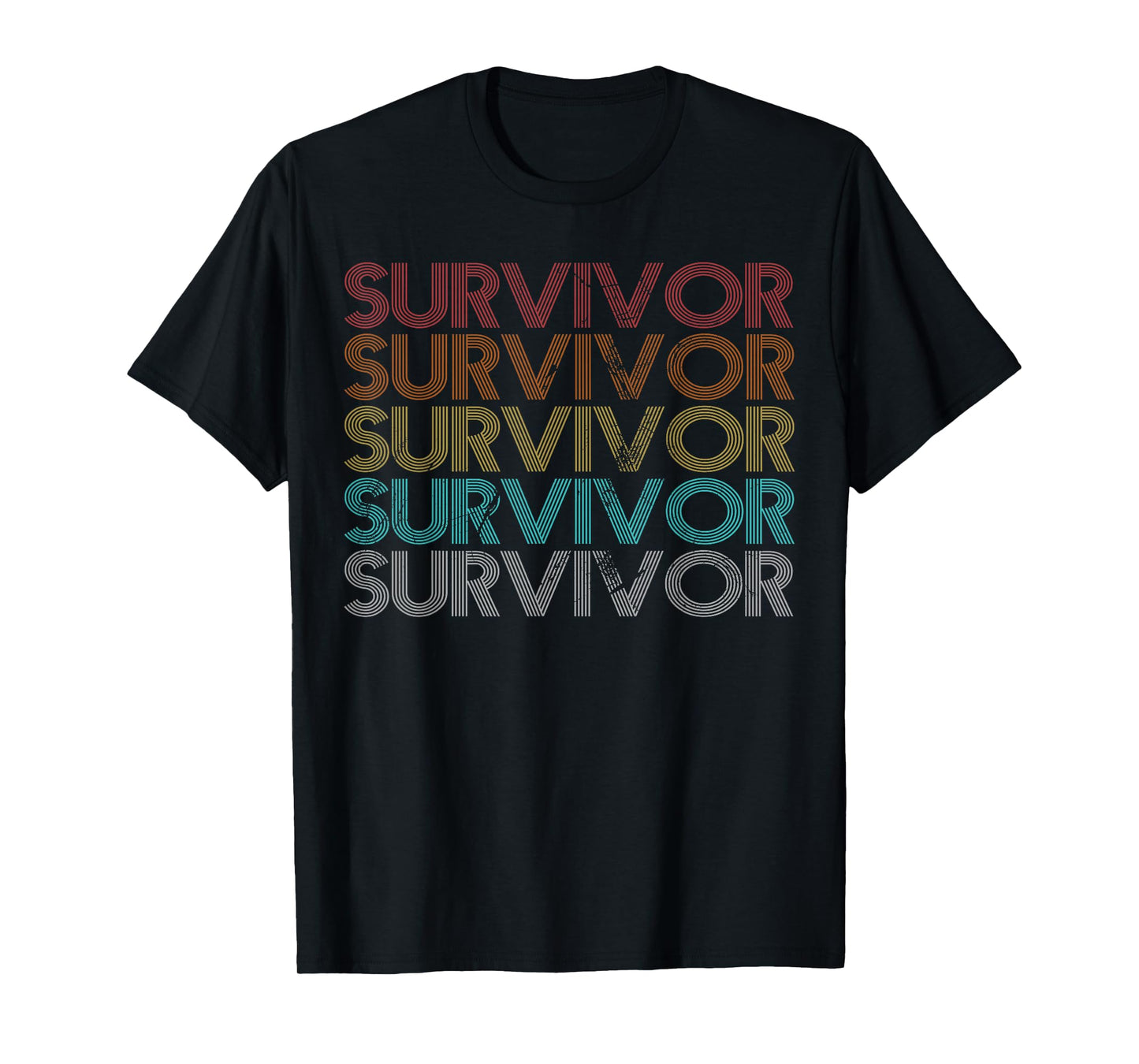 Retro Vintage Survivor T-Shirt