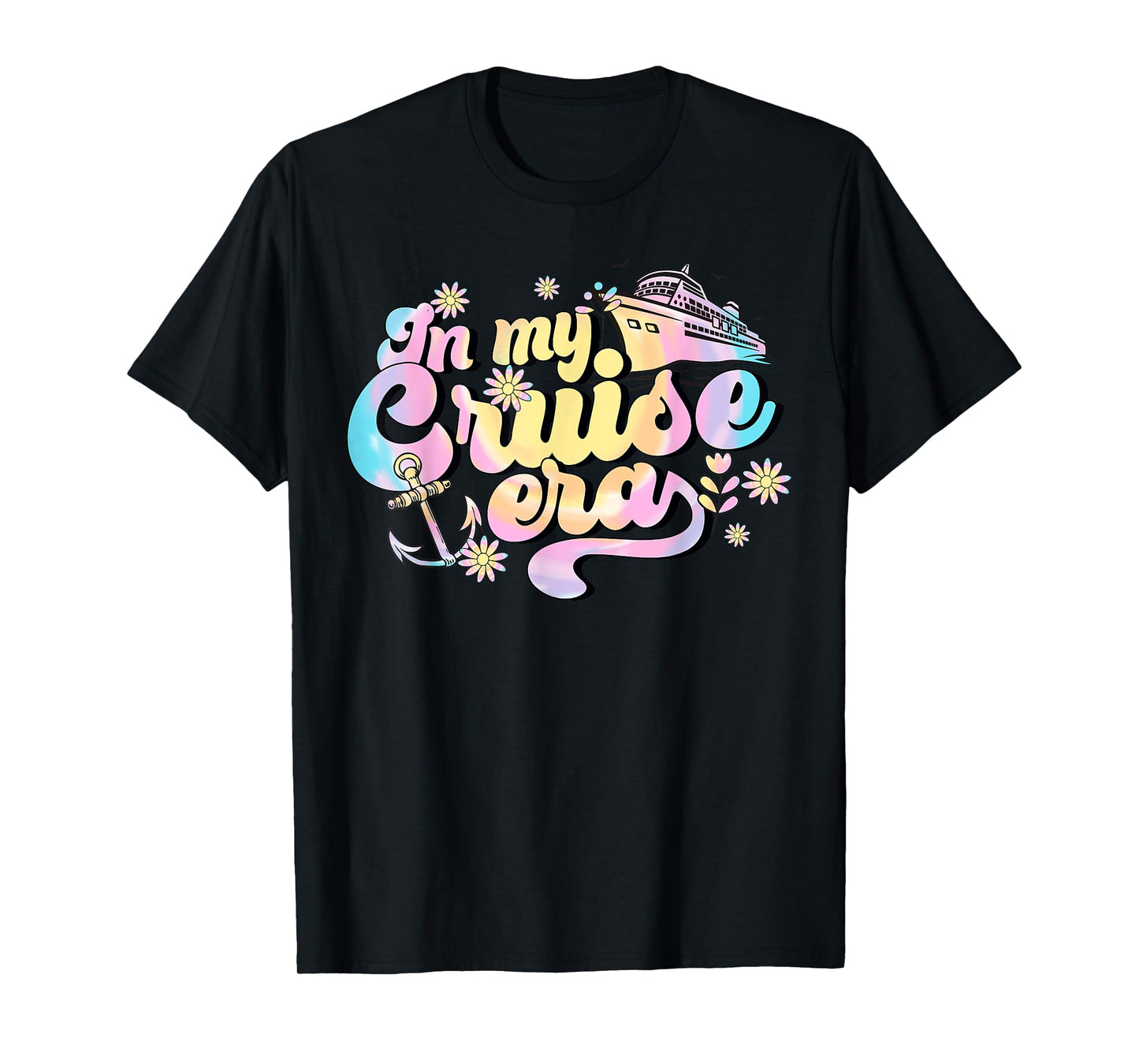 In My Cruise Era Summer Trip Family Crew Funny Cruise Lover Men Women T-Shirt