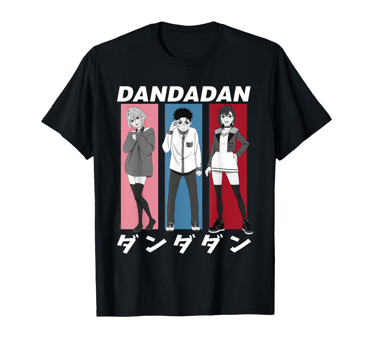 Ripple Junction x Dan Da Dan Momo Okarun Aira Colored Frames T-Shirt